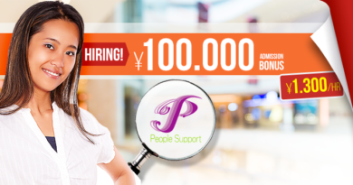 Customer Service & Sale attendant Suweldo: ¥1,300 / hour