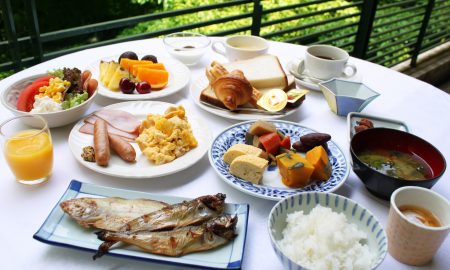 Japanese breakfast meals
