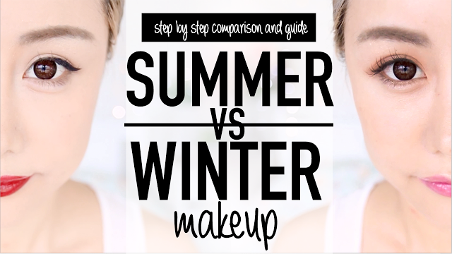 Summer vs Winter Makeup Tutorial