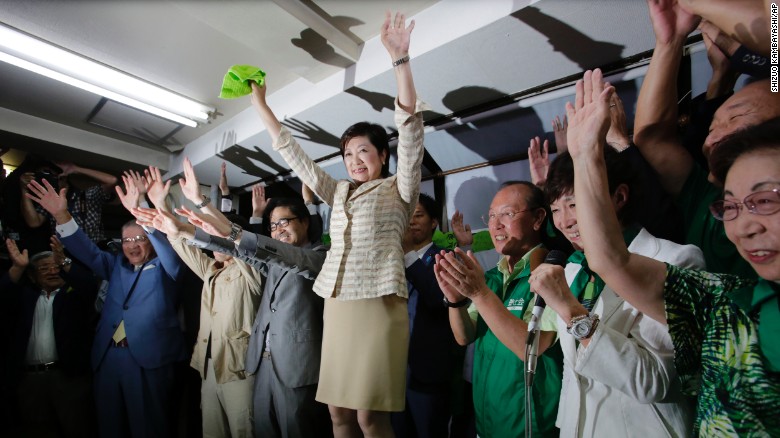 Tokyo’s First Female Governor