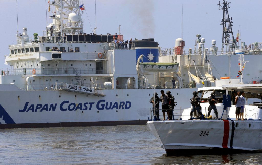 SOUTH CHINA SEA TENSIONS: Japan can transferring 2 coast guard ships to the Philippines