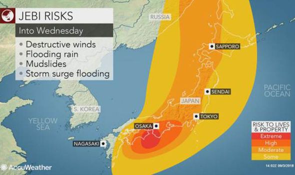 9 Patay sa Osaka at Shiga dahil sa lakas ng hanging dala ng typhoon 21