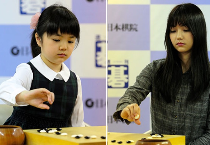 9-year-old drops game, but earns praise from Taiwan Go Queen