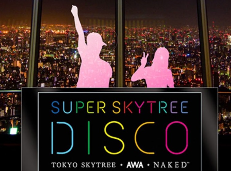 Tokyo, Sumida - Super Skytree Disco 2019.