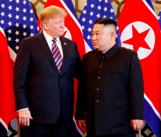 Trump, at North Korea summit, distracted by Cohen