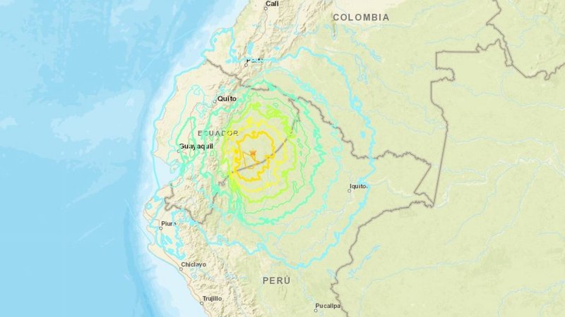 7.5 Magnitude Earthquake Strikes Near Ecuador's Border With Peru
