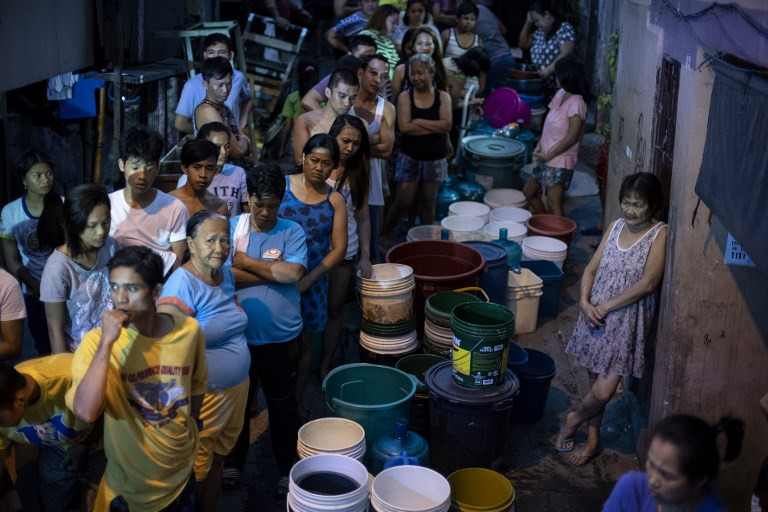 Millions hit in Manila's 'worst' water shortage
