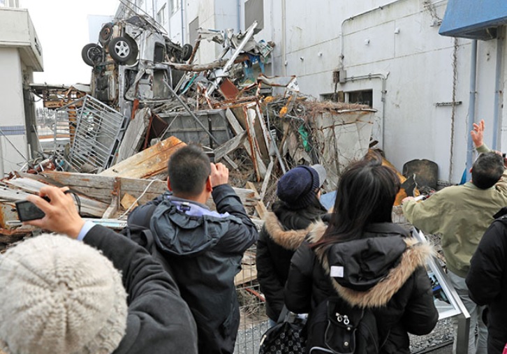 School remains in Miyagi open doors as relic of 2011 tsunami