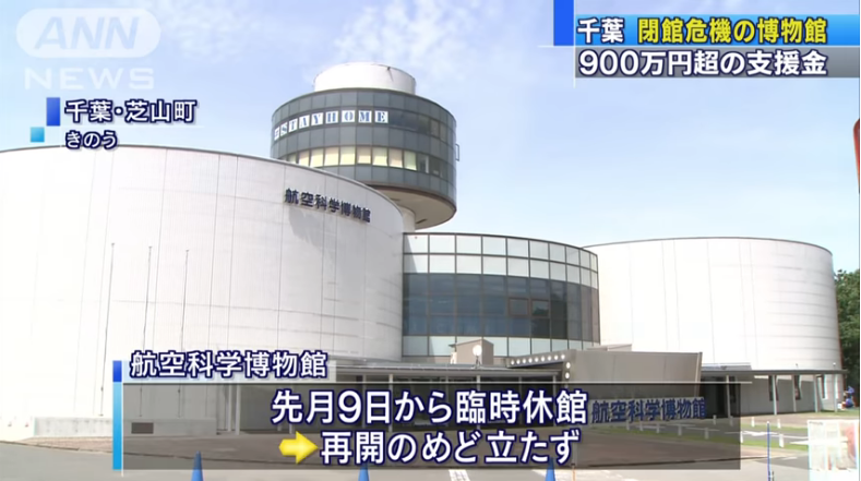 Aeronautical Science Museum sa Shibayama, Chiba nangangambang tuluyan ng magsara
