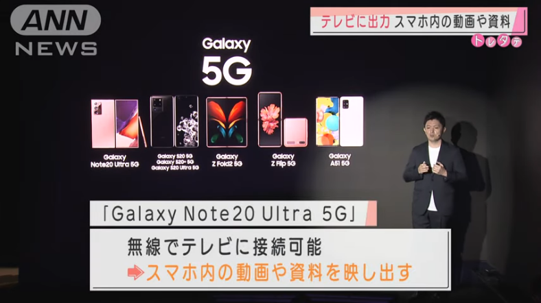 Samsung: Nagpakilala ng 5G compatible smartphone na mas angkop sa teleworking