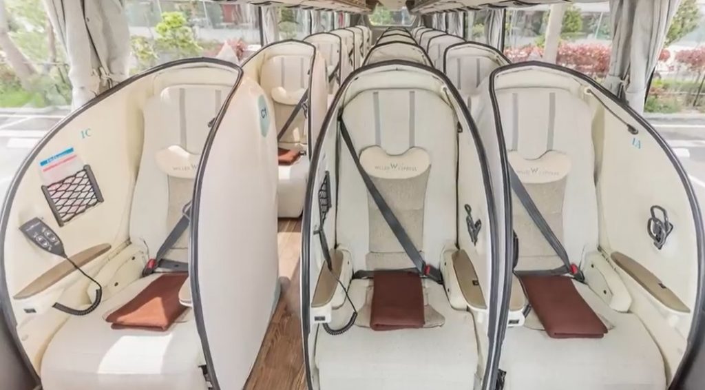 Gives You your Own Sleeping Pod in Ultra-classy Overnight Bus