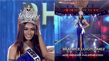 Beatrice Luigi Gomez, kinoronahan bilang Miss Universe Philippines 2021