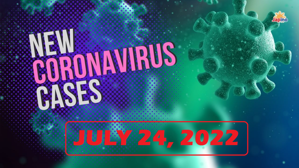 JULY 24, 2022: Japan Reports 176,554 Coronavirus Cases